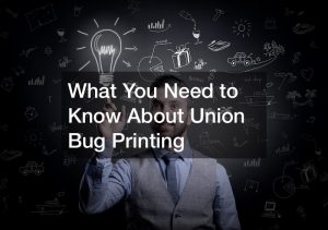 union bug printing